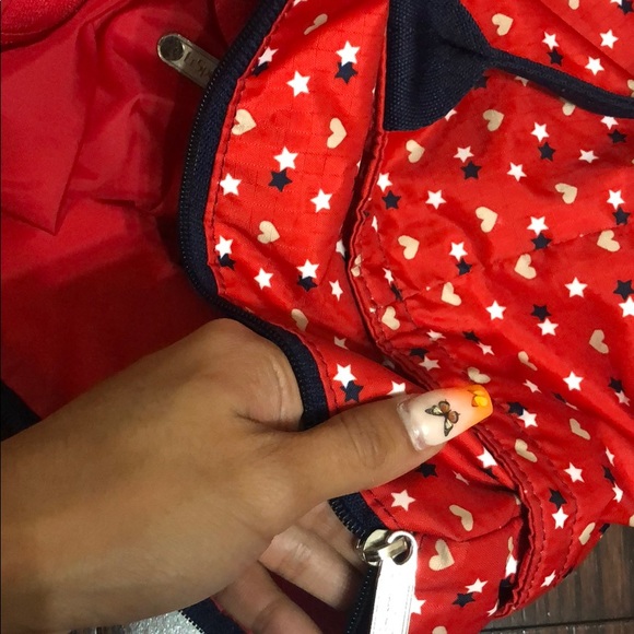 Red Stargazer Everygirl Tote without the pouch - Picture 5 of 5